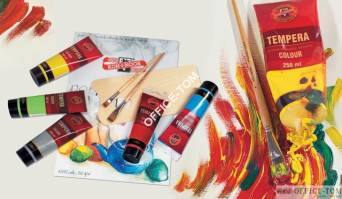 Farby TEMPERA 162547 16ml 6 kolorów  KOH-I-NOOR