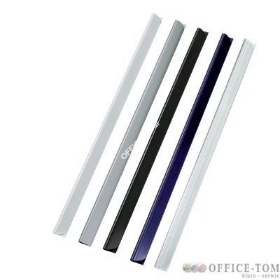 Grzbiety wsuwane LEITZ A4/5 mm, czarny