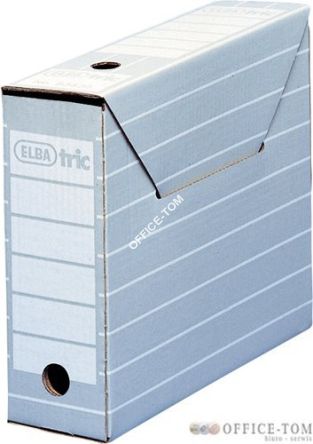 Pudło archiwizacyjne  ELBA TRIC na zawartość segregatora  - szer. 9,5 cm