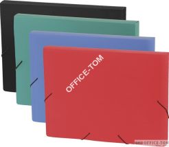 Teczka box A4 na gumkę focus niebieska Panta Plast