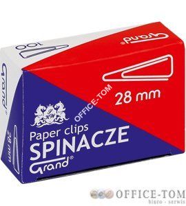 Spinacz T-28 GRAND trójkątny 10 paczek