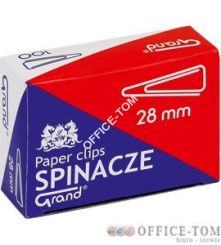 Spinacz T-28 GRAND trójkątny 10 paczek
