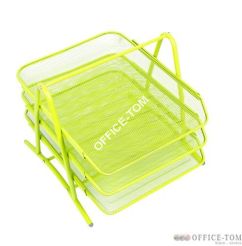 Szufladki 3 sztuki siatka limonka LEVIATAN 009998