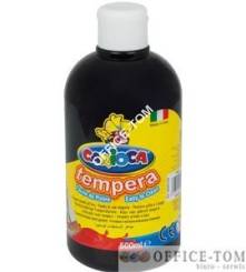 Farba TEMPERA czarna CARIOCA 500ml