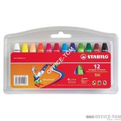 Pastele STABILO olejowe 12 szt. plastikowe etui