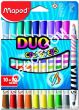 Flamastry dwustronne DUO 10szt 847010 MAPED - 2