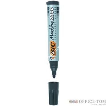 Marker permanentny BIC 2000 Zielony okrągła końcówka