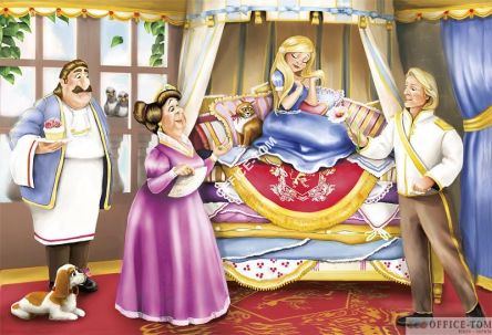 Puzzle Królewna na ziarnku grochu 100 elementów TREFL 16173