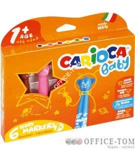 Pisaki CARIOCA MISIAKI 6 kolorów 42057 160-1930
