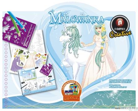 Malowanka 3221-01    szablon+naklejki