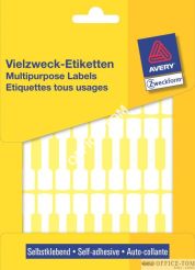 Etykiety AVERY ZWECKFORM cenowe do opisywania ręcznego 924 etyk./op., 49 x 10 mm, białe