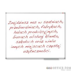 Tablica NOBO biała CLASSIC 900X1200 magnetyczna suchościeralna, porcelanowa