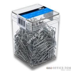 Spinacz metal 26 mm (500)6351 E&D PLASTIC plastikowe pudełko