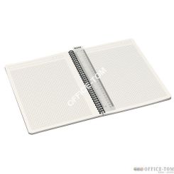 Kołonotatnik Office Card A4, w kratkę, niebieski 46470035 Leitz