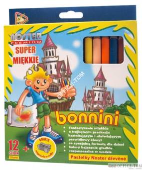 Kredki NOSTER ołów.12k BONNINI