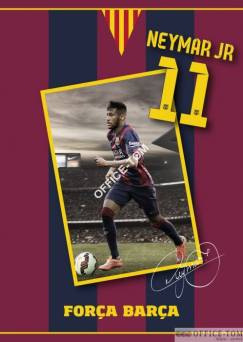 Zeszyt A5 16k trzy linie FC BARCELONA  ASTRA
