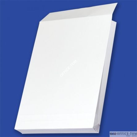 Koperty NC samoklejące z paskiem E4 HK białe 150g RBD z rozszerzanym dnem i bokami 25szt.