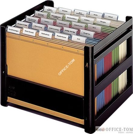 Pojemnik GO-FIX na teczki wiszące + 10 teczek jasny brązowy 100552054 ELBA