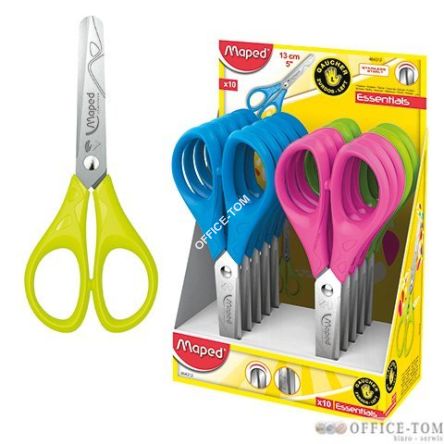 Nożyczki ESSENTIALS szkolne 13 cm dla Leworęcznych Maped 464312