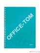 Zeszyt na spirali LEITZ WOW A4 PP kr.turkusow 46380051 - 6