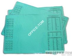 Podkładka na biurko z folii przezroczystej z kieszenią Warta