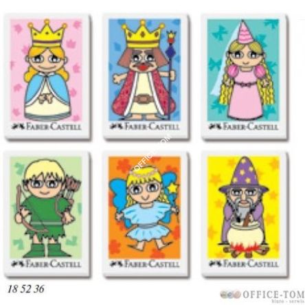 Gumka Fantasy Kingdom Różne Motywy Faber-Castell