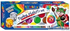 Farby plakatowe BAMBINO 24 kol. 10ml.
