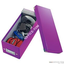 Pudełko na CD Leitz Click & Store Fioletowe