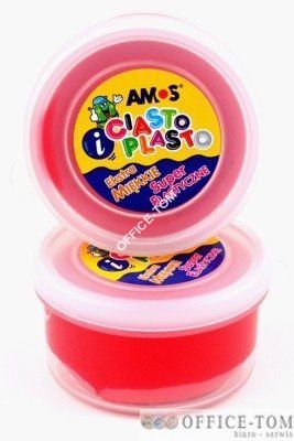 CIASTOPLASTO AMOS 30g czerwona 170-1629