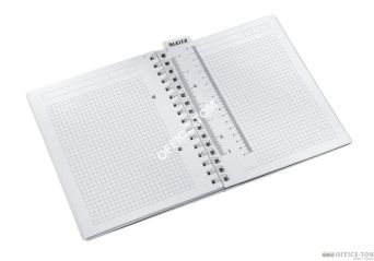 Zeszyt na spirali LEITZ WOW A5 PP kr.niebieska 46410036