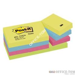 Bloczki samoprzylepne 3M POST-IT® 653MLBA 38x51 Paleta spokojna 1200k