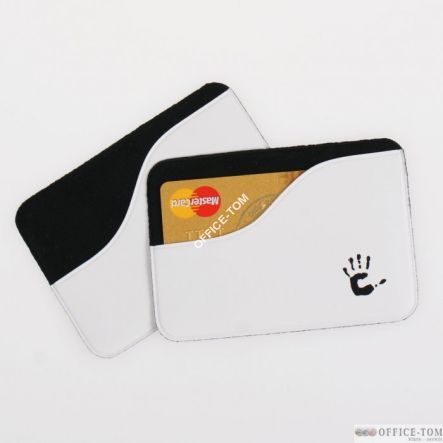 Okładka na 2 karty magnetyczne BIURFOL czarny kolekcja SECRET