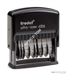Datownik z dwoma datami 4816 TRODAT