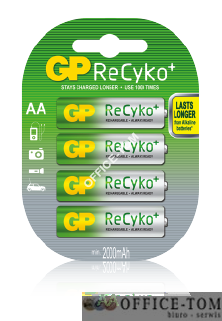 Akumulator NiMH GP; AA; 1.2V; min. 2000mAh GPRHC212B004