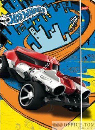 Teczka z gumką A4, HOT WHEELS  ST.MAJEWSKI