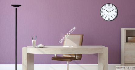 Zegar UNILUX WAVE 305 Ø czarny