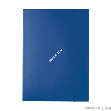 Teczka lakierowana z gumką, A4, granatowy Esselte