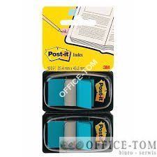 Zakładki indeksujące Post-it® 680-BB2EU , jaskrawo niebieskie, 2 x 50sztuk, 25mm x 43mm 3M