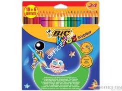 Kredki BIC Evolution Pudełko 18+6