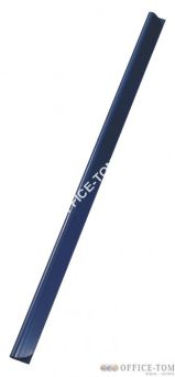 Grzbiety wsuwane LEITZ A4/6 mm, do 60 kartek, niebieski