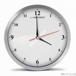 Zegar ścienny DETROIT biały   ESPERANZA