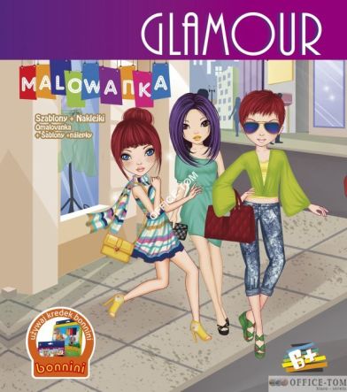 Malowanka 25-23-01GL szablon+naklejki