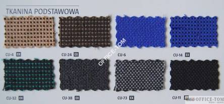 Fotel obrotowy   BRAVO Profil GTP z mechanizmem CPT CU-24 brązowy