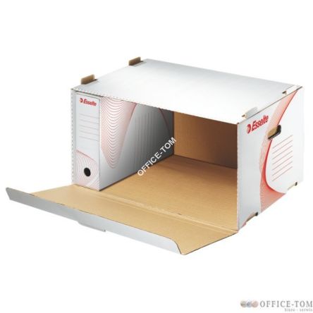 Pudło archiwizacyjne otwierane z przodu, biały ESSELTE