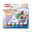 Farby w sztyfcie Playcolor textil one 6 kolorów - 2