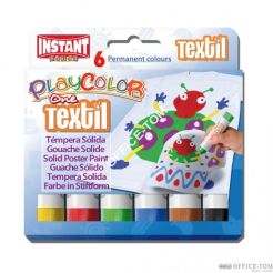 Farby w sztyfcie Playcolor textil one 6 kolorów