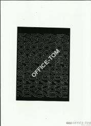 LITERY samoprzylepne 1.5cm(8szt) j.żółeARTDRUK