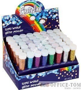 Sypki brokat Fiorello GR-B5 6 x 8 kolorów x 4,5g