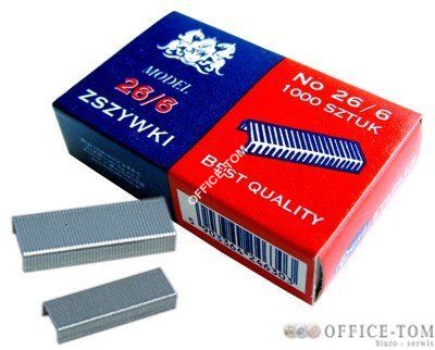 Zszywki 26/6 GRAND 10 paczek