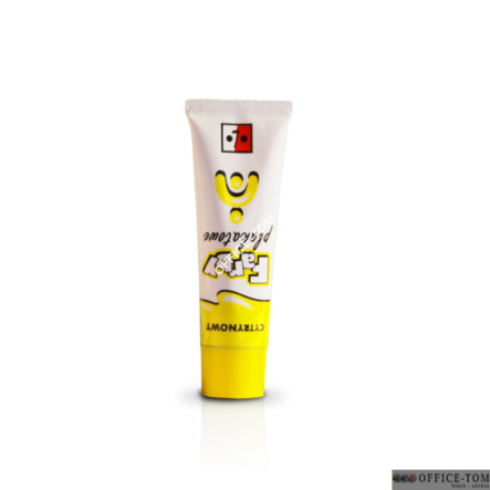 Farby plakatowe w tubach cytrynowa JEDNOŚĆ